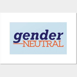 Gender neutral Posters and Art